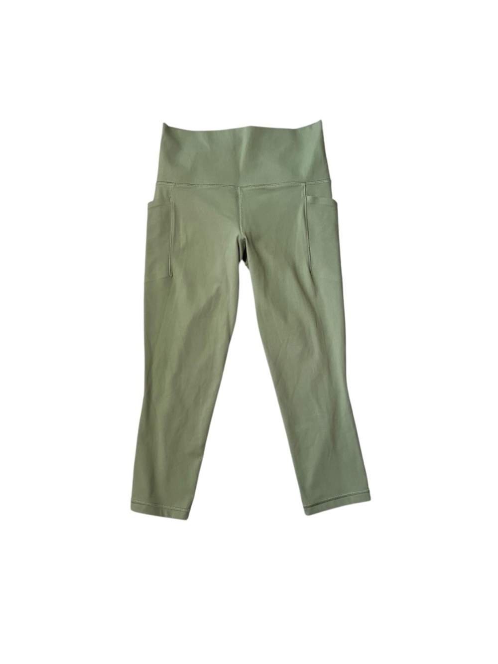Women’s Small Athleta Olive Green Capri Leggings